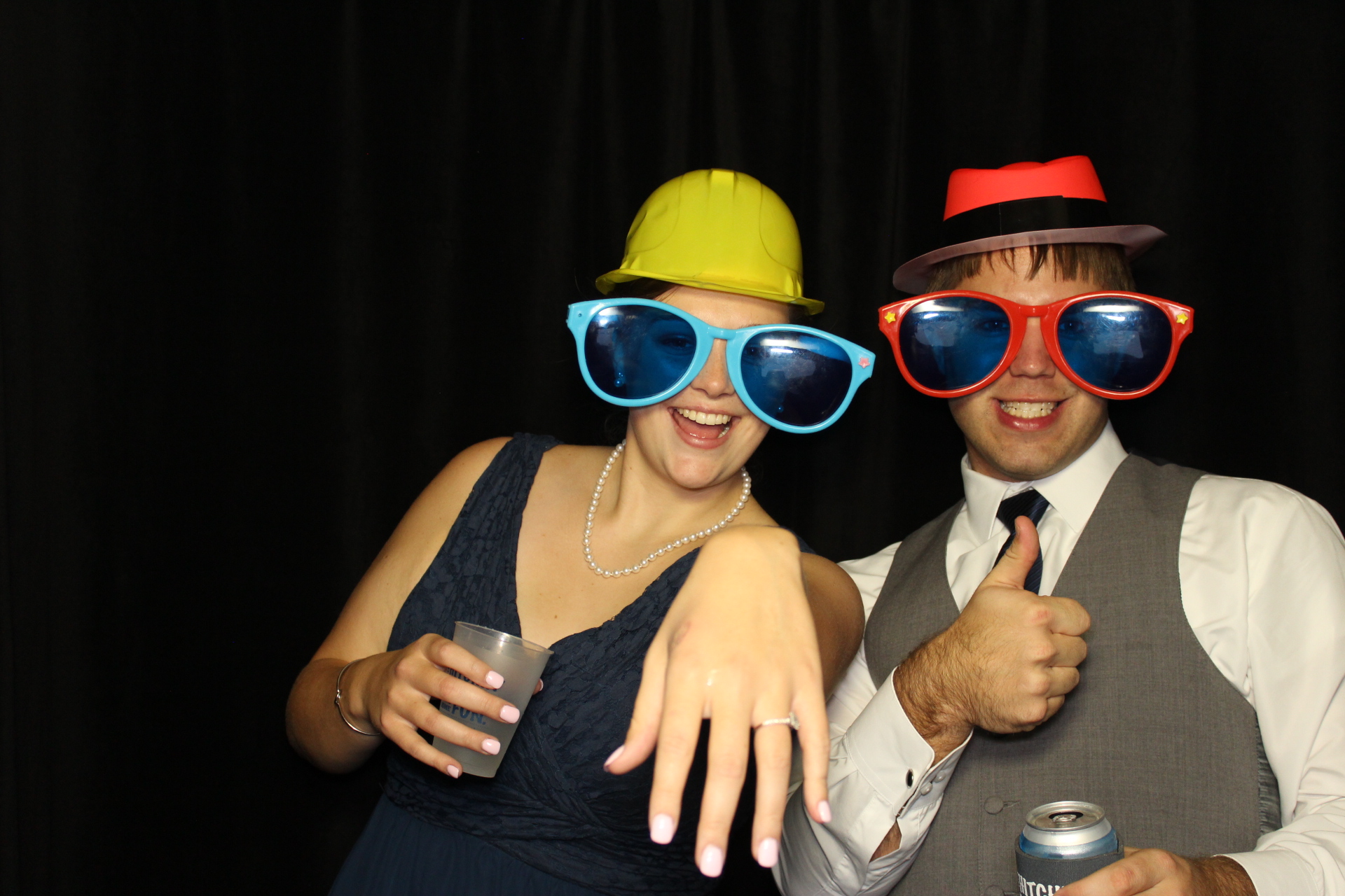 Michala Binkly & Nathan Hall Wedding Reception | View more photos from the event at gallery.photoboothcincy.com/u/PhotoBoothCincy/Michala-Binkly-Nathan-Hall-Wedding-Reception